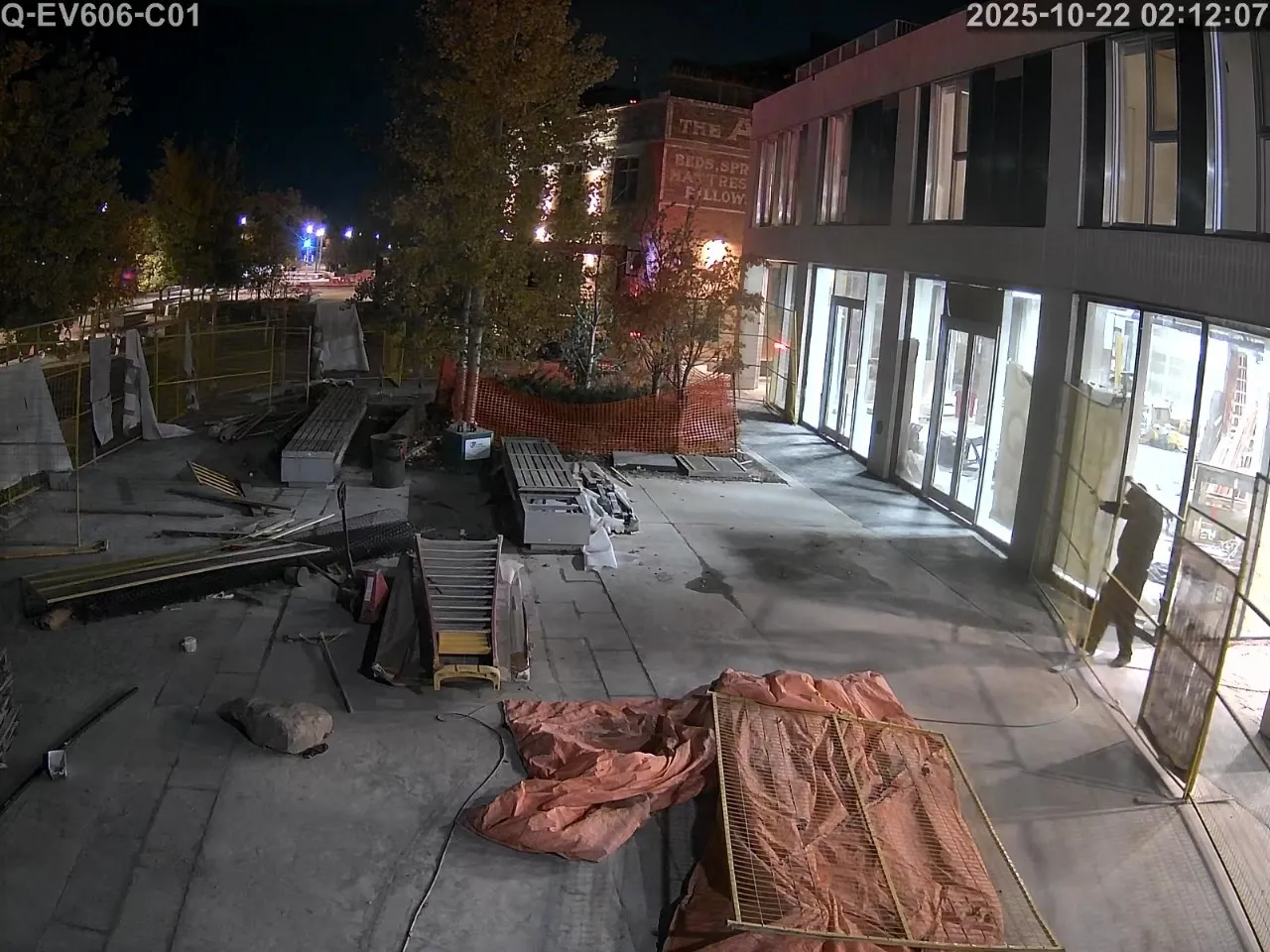 Active intrusion phase captured between 2:14 and 2:20 AM showing real-time security breach detection by Rangers Security Group