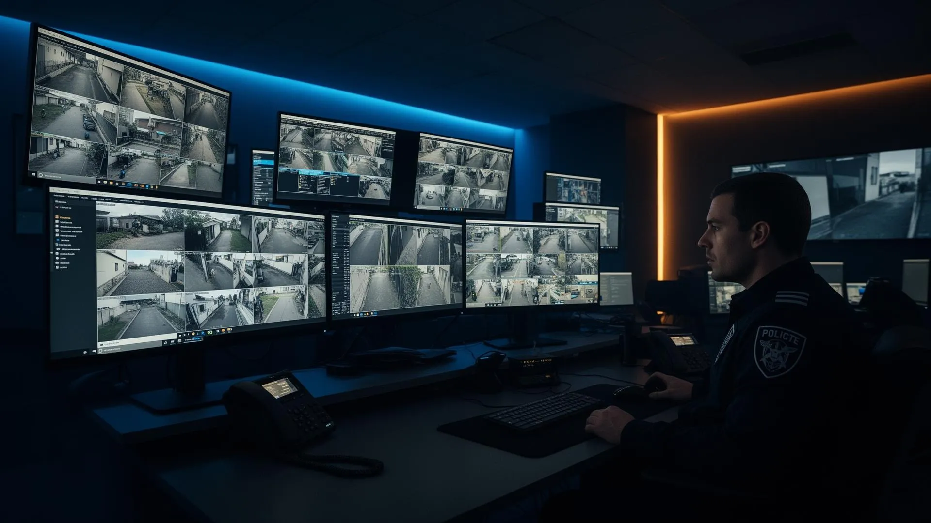 Rangers Security live monitoring command center