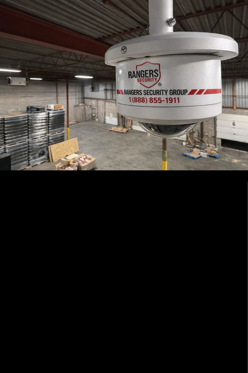 Mascot representing Rangers Security Group’s 24/7 security services in Alberta, including surveillance and on-site protection for complete peace of mind