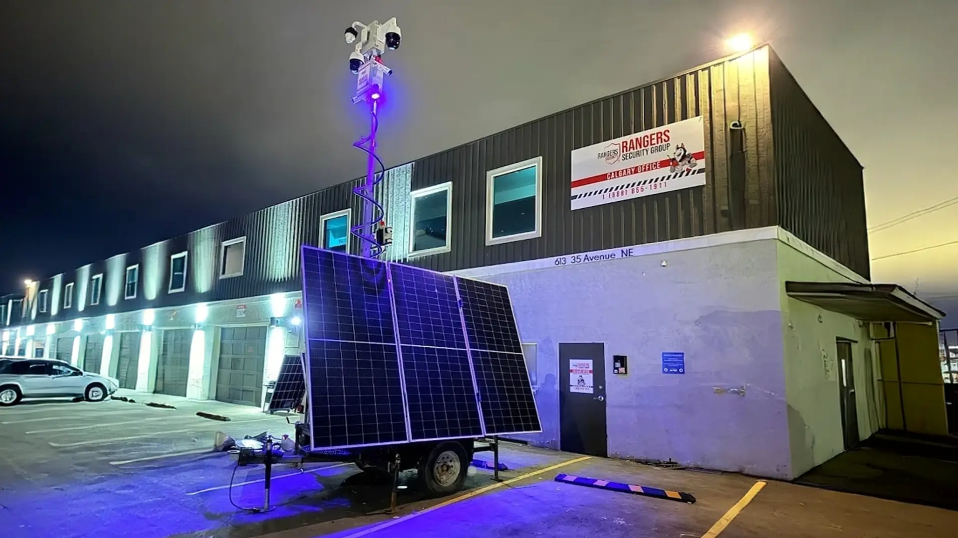 Solar powered camera