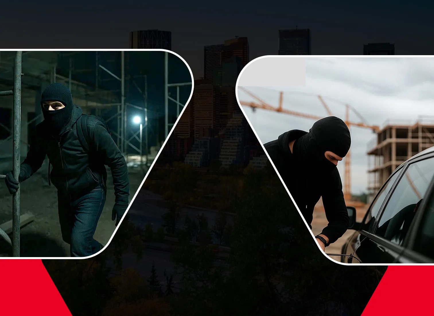 Rising theft and vandalism risks showing the need for comprehensive security measures, with Rangers Security Group providing essential protection