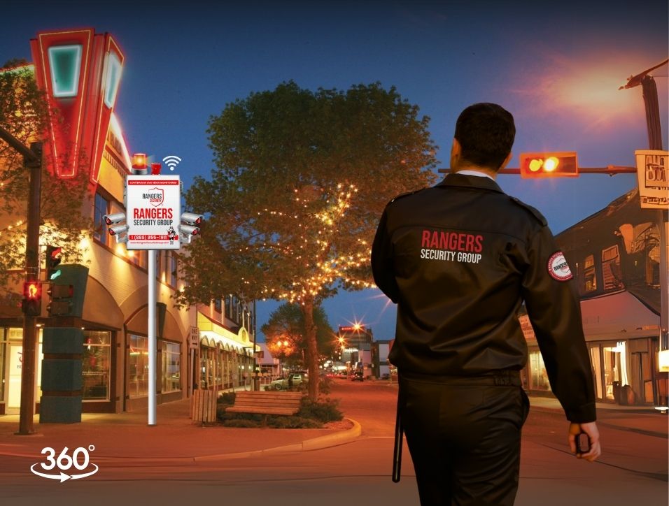Rangers Security Group’s experienced guards controlling entry points to prevent security breaches and detecting suspicious activity.