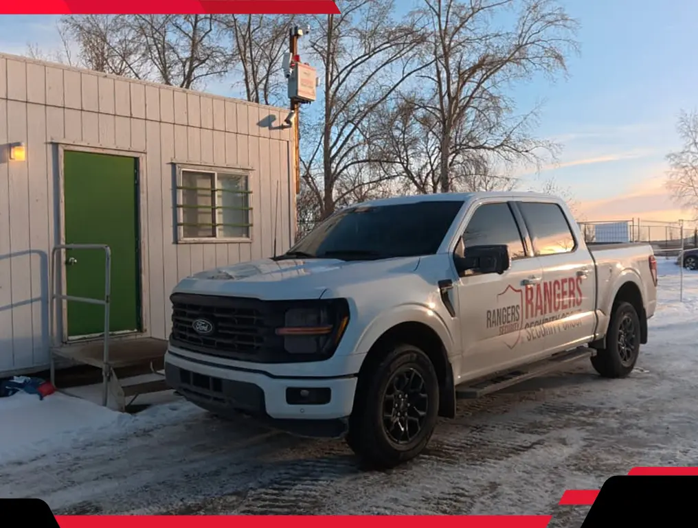 Mobile patrol security guard providing proactive on-site security services in St. Albert.