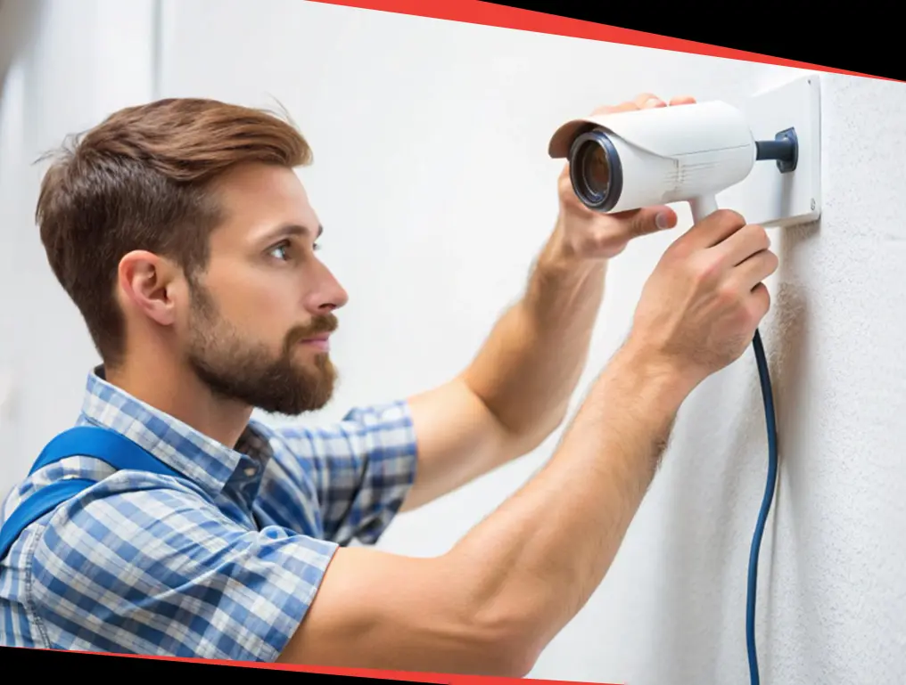 Security camera installation services in St. Albert by Rangers Security Group.