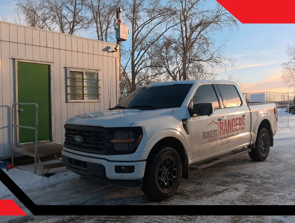 Mobile patrol security guard providing proactive on-site security services in Wood Buffalo.
