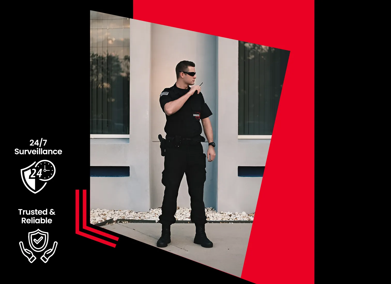 Corporate security expert in Manitoba representing professionalism and high-value asset protection by Rangers Security Group