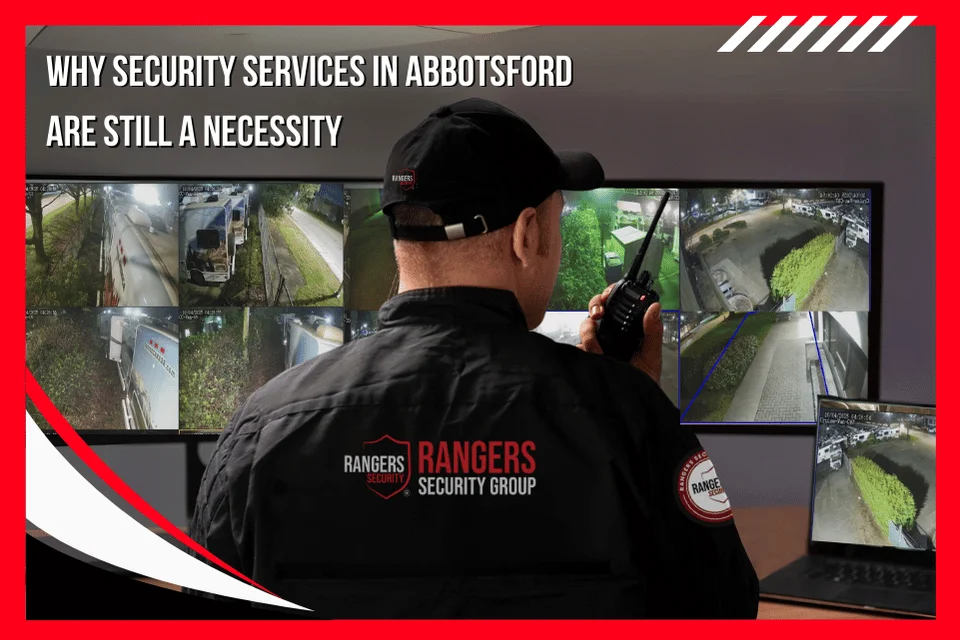 Live video monitoring expert tracking real-time screens and providing round-the-clock security for Abbotsford’s industrial zones and valuable business assets.