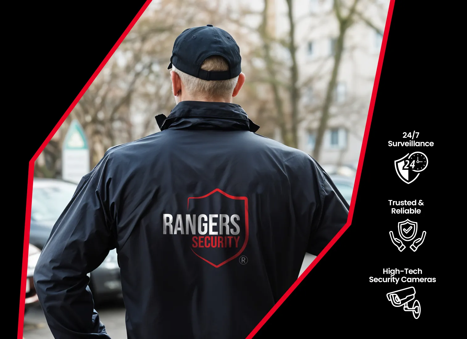 Rangers Security Group security expert representing trusted protection services and on-site safety in Ontario